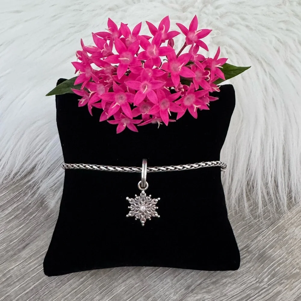 ❄️ Brighton Retired Snowflake Charm For Bracelet Or Necklace